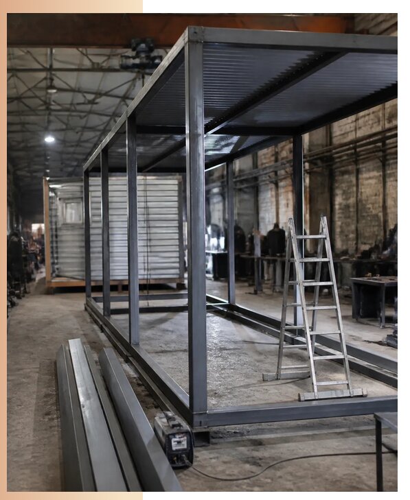 Изготовление блок контейнеров в Альметьевске по индивидуальным проектам